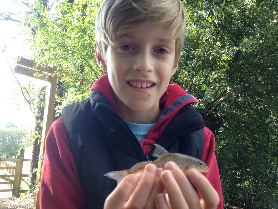 September 2015 - Great Catches on 1st CAST Course for Jack & Oliver!